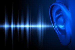 Conceptual image human hearing