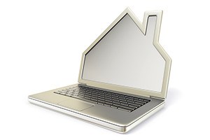 Laptop house concept