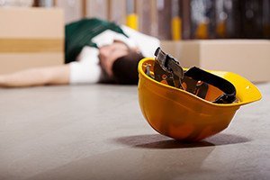 Dangerous accident in warehouse