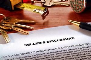 Real estate homeowner seller property disclosure condition statement